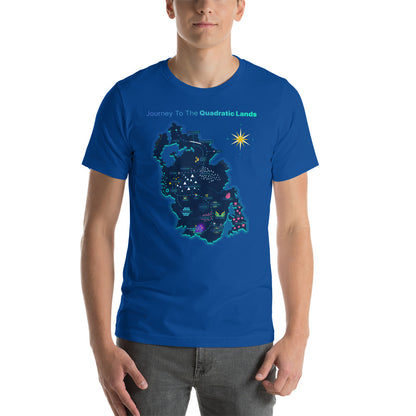 Journey to the Quadratic Lands - Unisex t-shirt